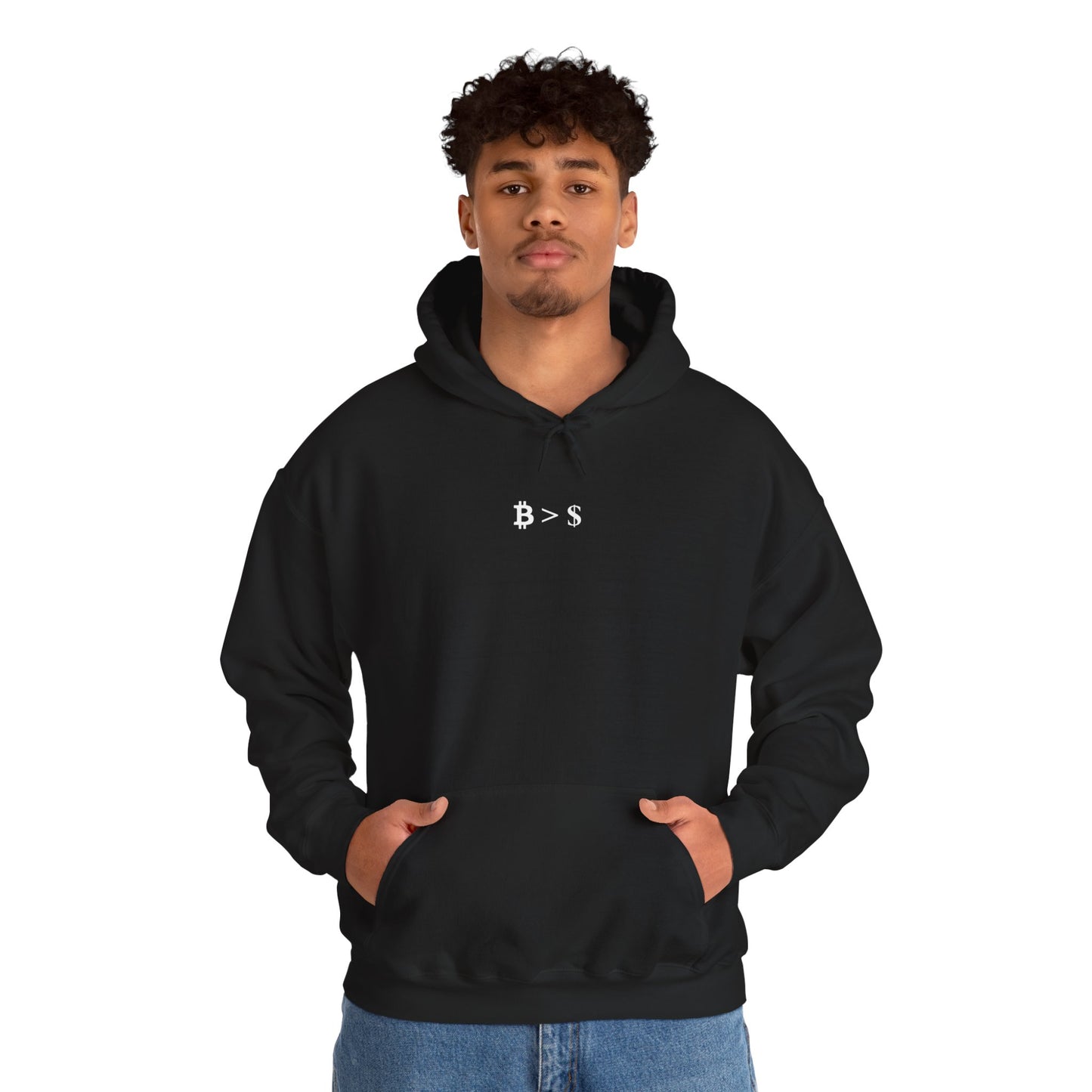 Bitcoin Over Dollar Hoodie