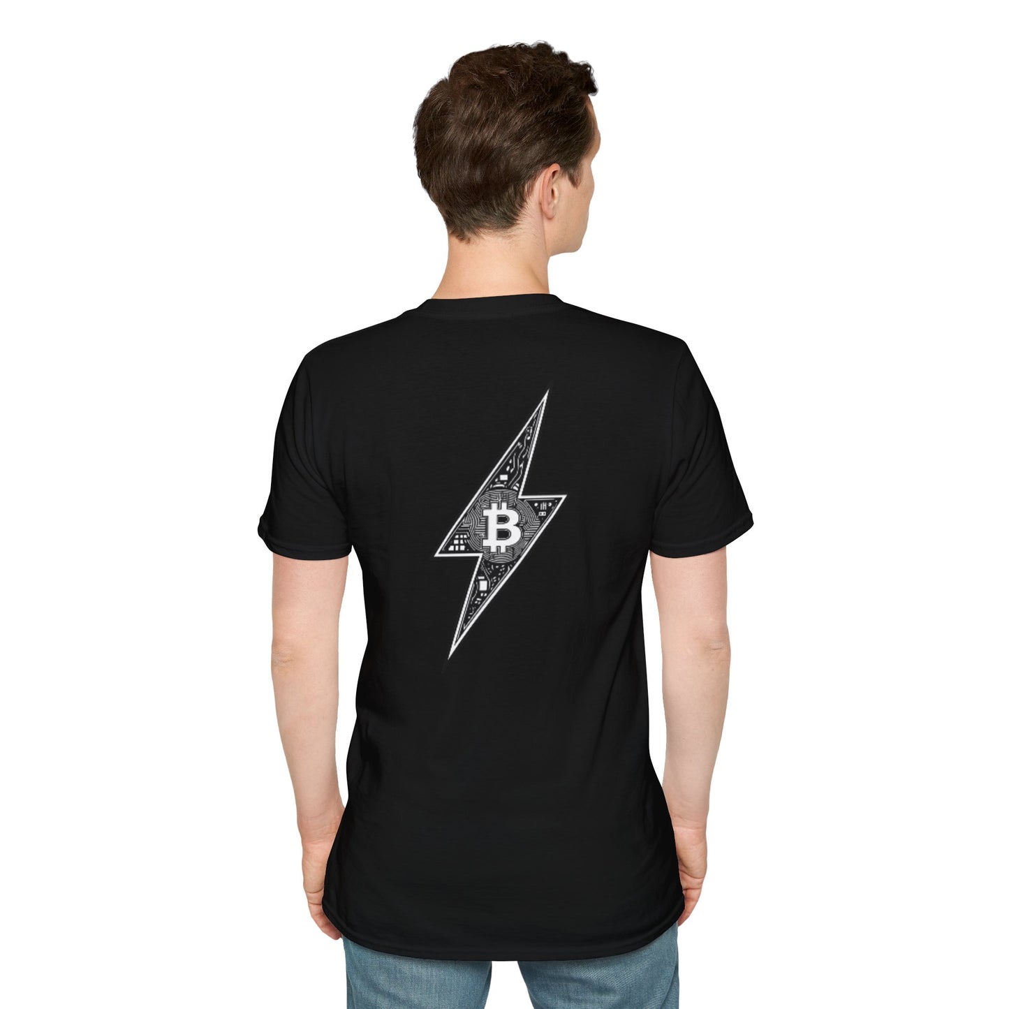 Bitcoin Lightning Bolt Tee