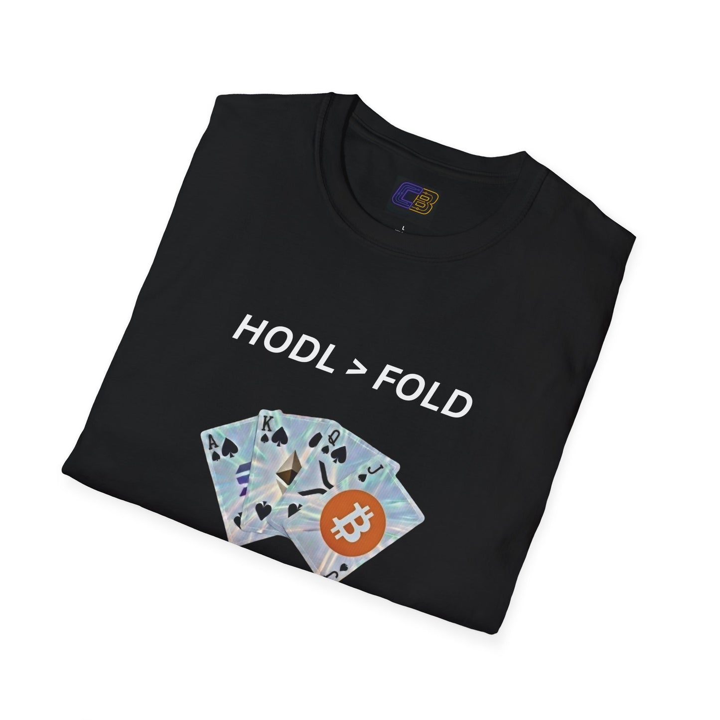 HODL > FOLD Tee