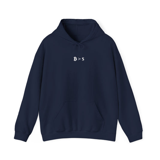 Bitcoin Over Dollar Hoodie