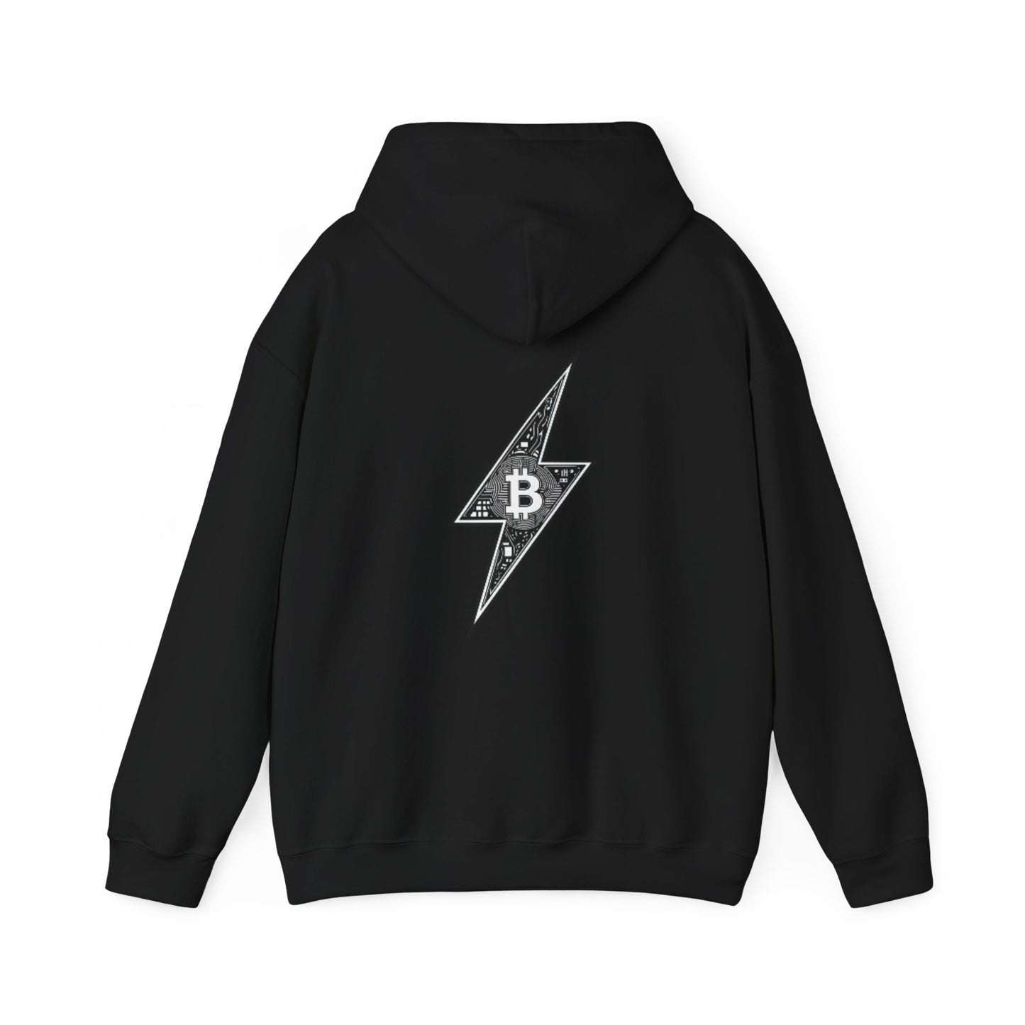 Bitcoin Lightning Bolt Hoodie