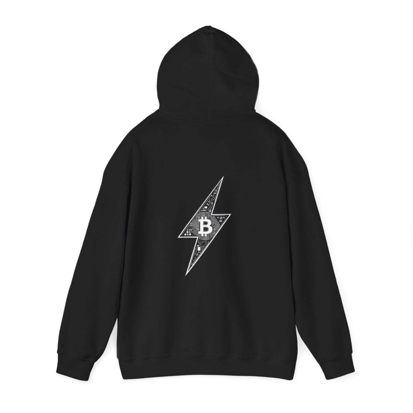 Bitcoin Lightning Bolt Hoodie